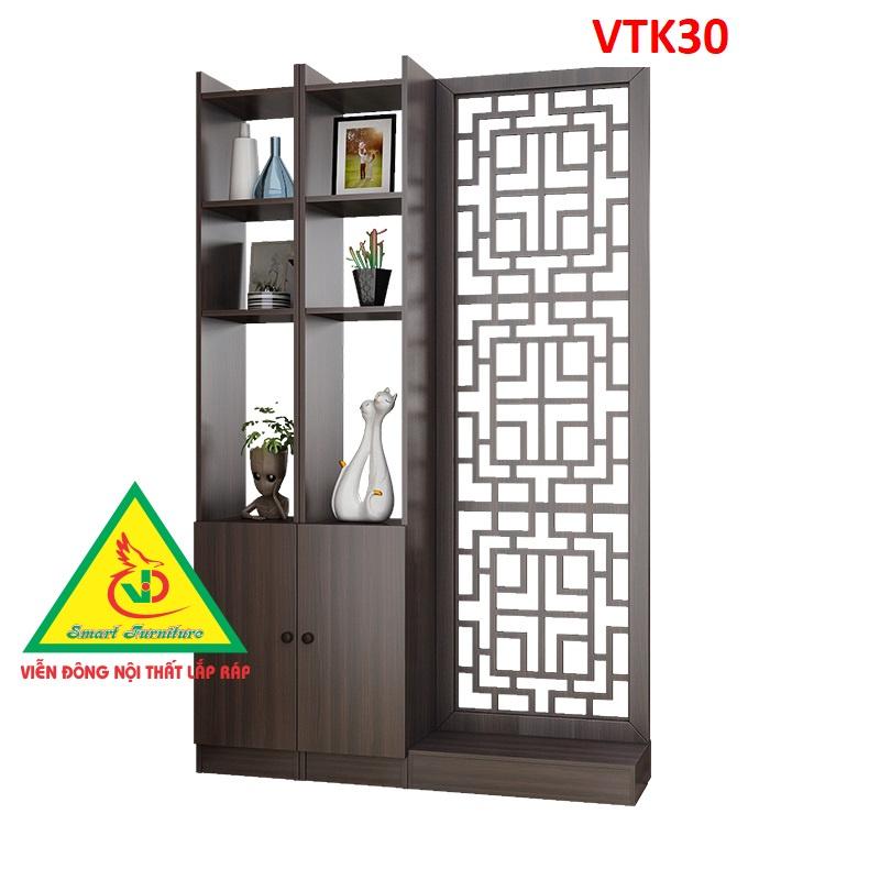 Vách ngăn tủ kệ VTK26 - Nội thất lắp ráp Viendong Adv