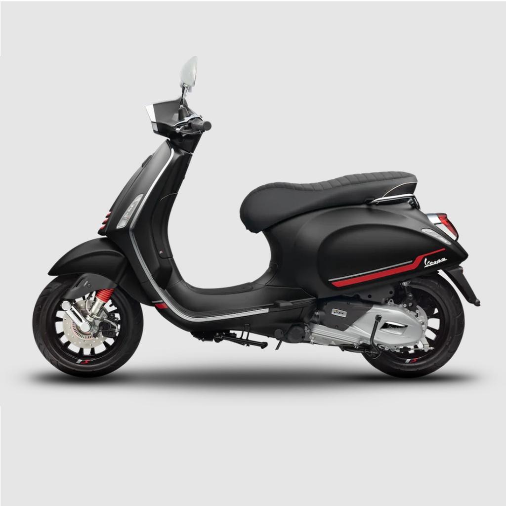 Xe Tay Ga Vespa Sprint S 125 Màu Đen Sần Black Opaco