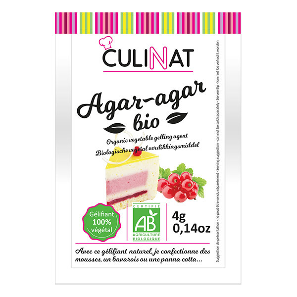 Bột agar hữu cơ Culinat 4g