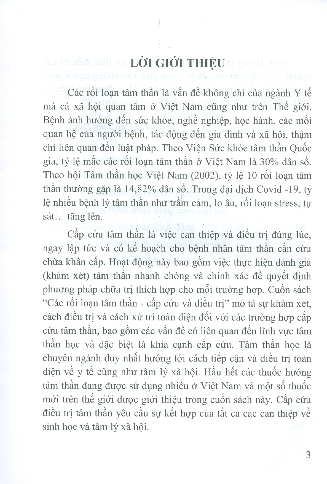 CÁC RỐI LOẠN TÂM THẦN - Cấp Cứu Và Điều Trị