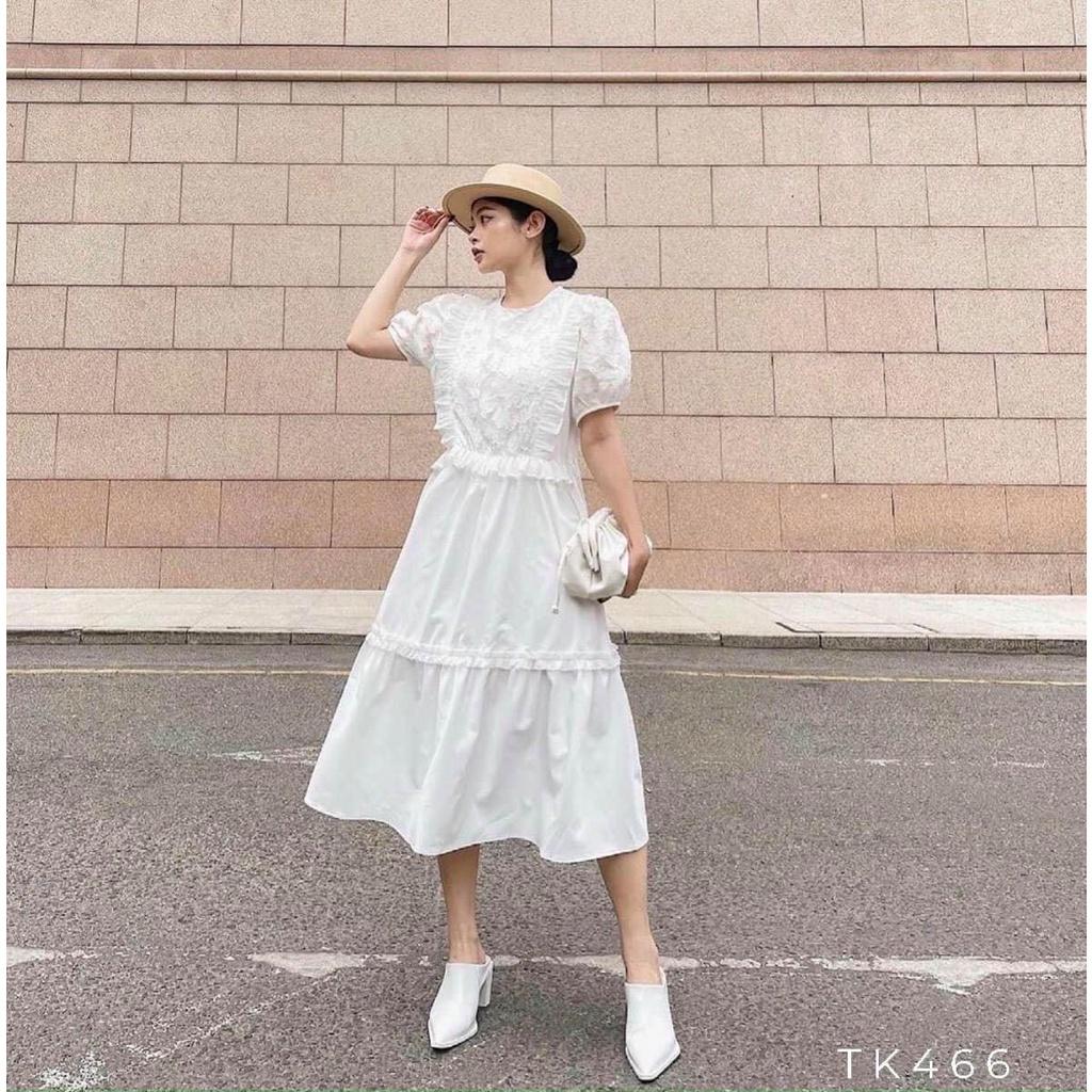 Đầm oversize dáng baby doll, chất voan, lụa mềm