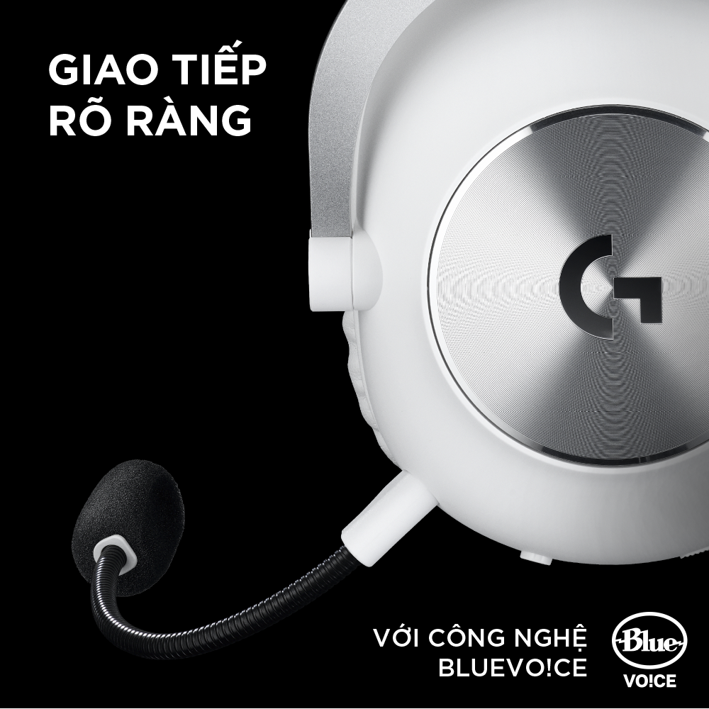 Tai Nghe Gaming Không Dây Logitech PRO X 2 LIGHTSPEED - Hàng Chính Hãng