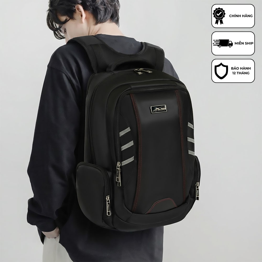 Balo nam cao cấp chống nước đựng laptop 17 inch Xbags DarkEagle Xb 2008 balo công sở đi làm công tác du lịch thời trang sang trọng đẳng cấp tiện dụng hiện đại!