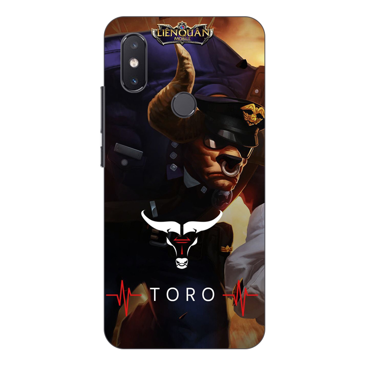 Ốp lưng dành cho điện thoại Xiaomi Mi 8 SE hình TORO - Hàng chính hãng