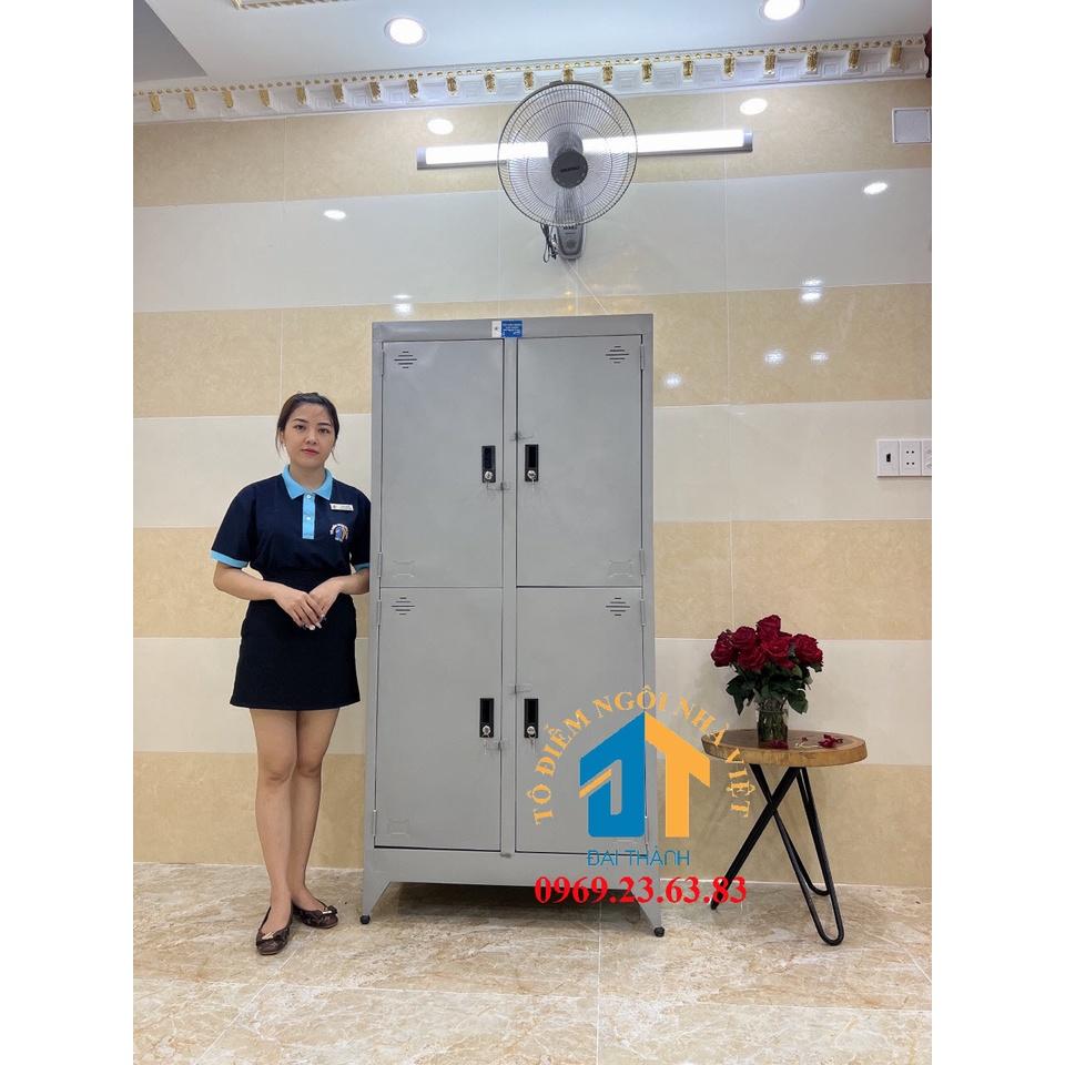 Tủ hồ sơ văn phòng 4 cửa cao 1m8 Đại Thành