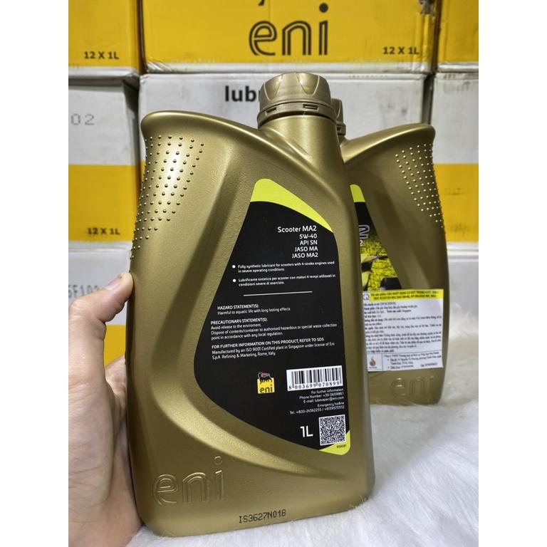 Nhớt xe tay ga Eni I-Ride Scooter MA2 5W40 Fully synthetic