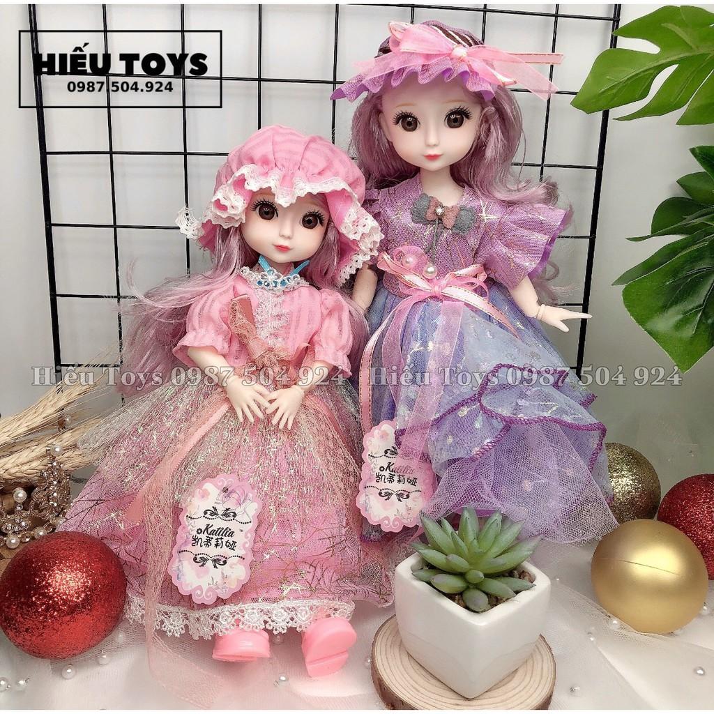 Búp Bê Hộp 6 Bê Chibi 16cm Mắt Đá Giống Thật Hàng Cao Cấp Búp Bê Đồ Chơi Cho Bé Gái