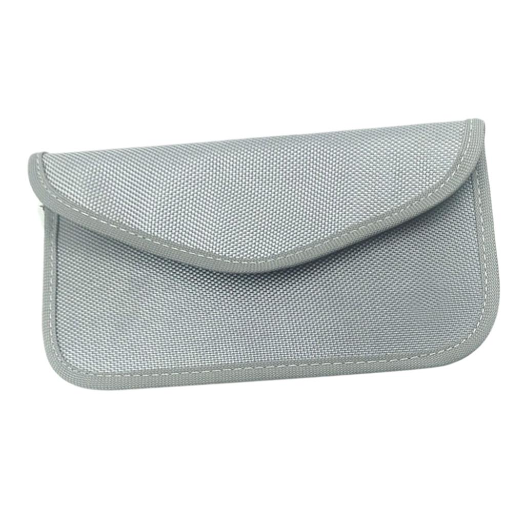 2Pcs Signal Blocking Bag Anti-Radiation Signal Shielding Pouch Wallet Cases