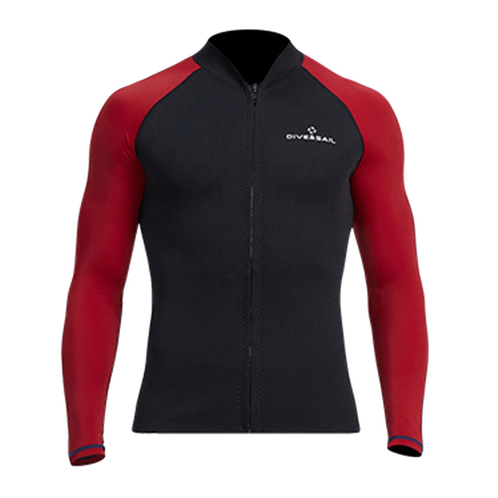 Men Women Quick   Jacket Wetsuit Swim Wet Surf Snorkeling  Top