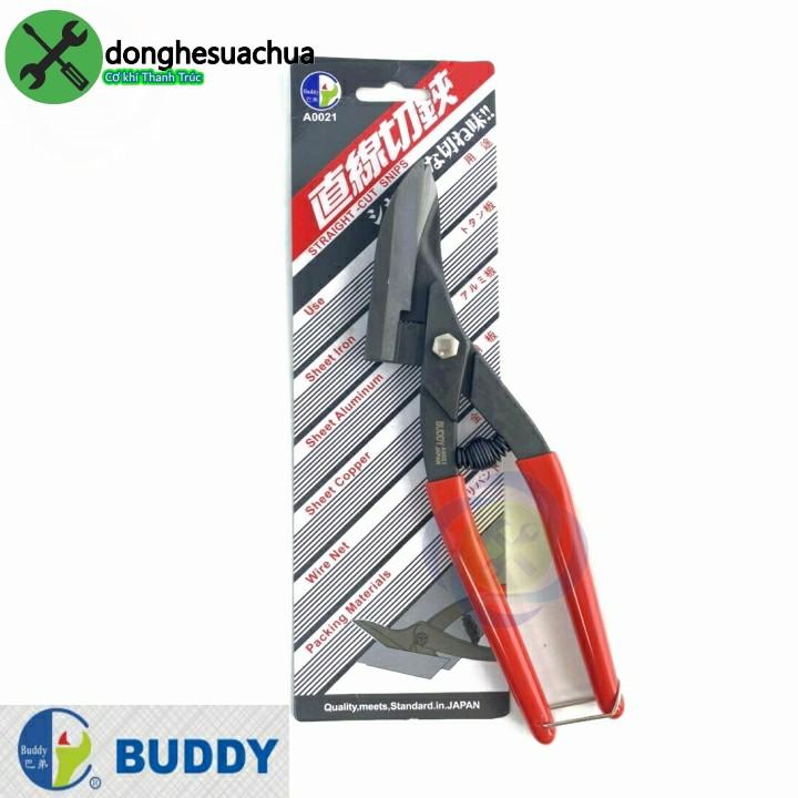Kéo cắt tôn miệng xéo Buddy BA0021 dài 250mm
