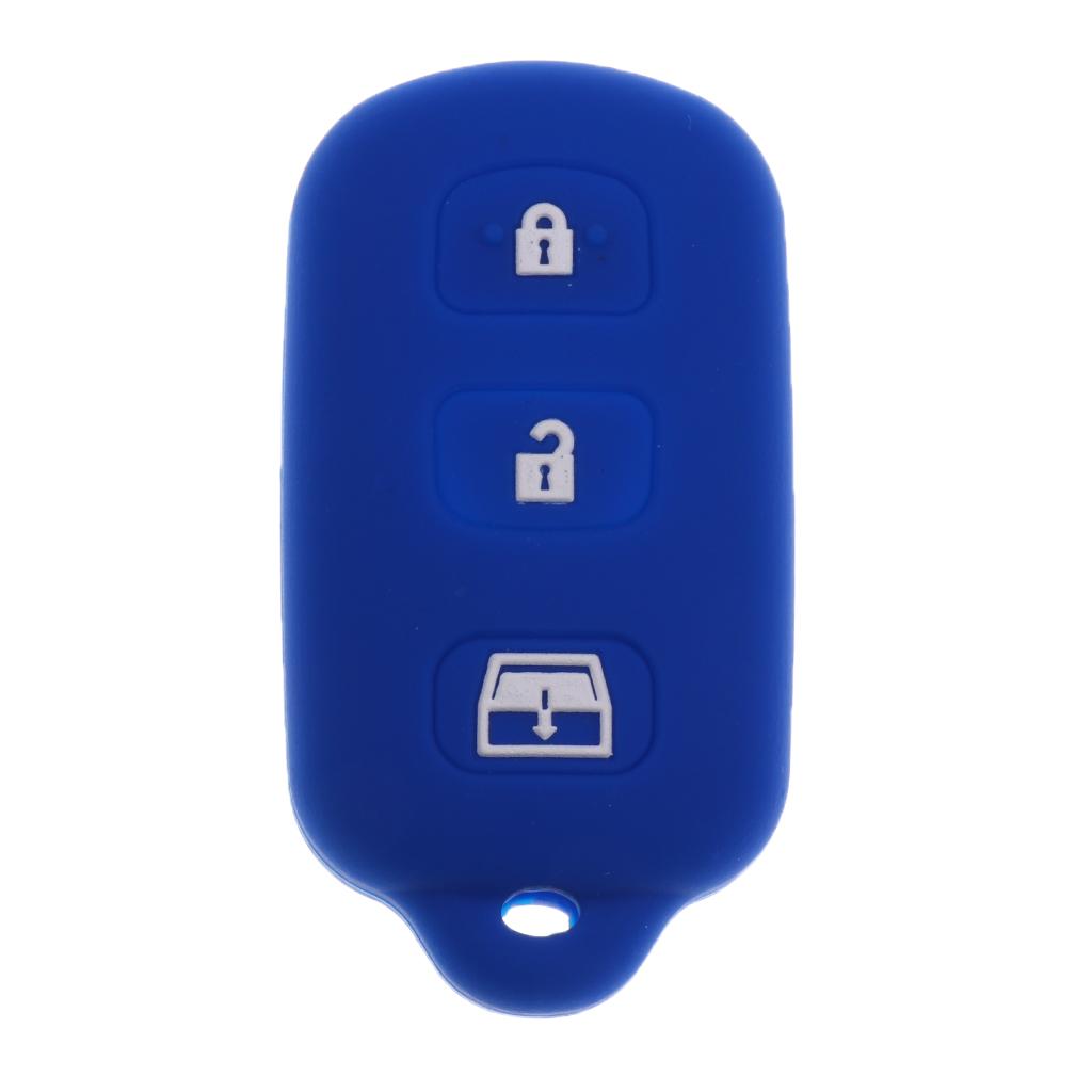 3BTN Car Remote Key Protective Silicone Case Cover For
