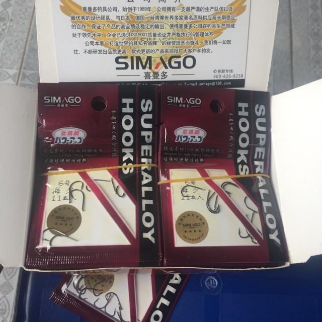 3 vi Lưỡi câu Simago