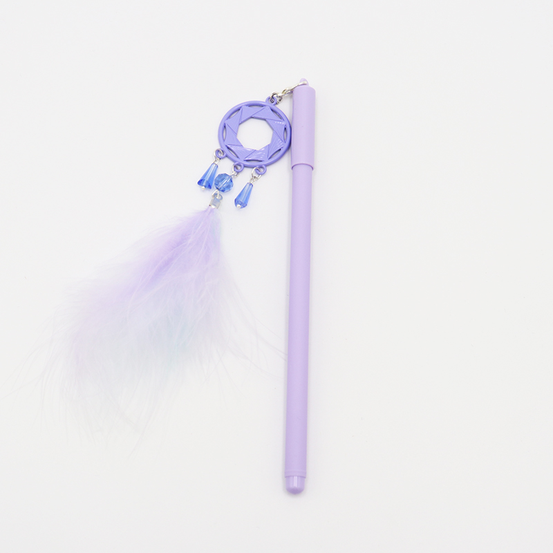 Bút gel phong thuỷ Dream Catcher lông vũ cao cấp