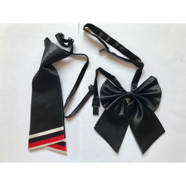 Set combo Cà vạt nữ và Nơ nữ