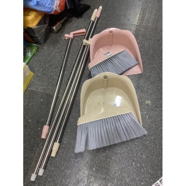 Combo bộ chổi + xẻng quyét nhà nhựa nhập khẩu hàng cao cấp GDTH