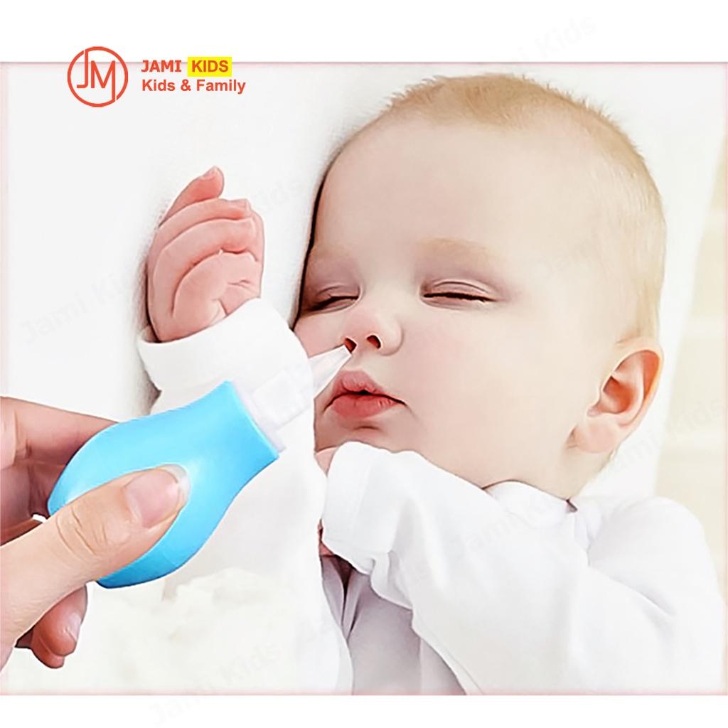 Bơm Hút Mũi BA BUU Silicone Cầm Tay Tiện Dụng Cho Trẻ Em và Trẻ Sơ Sinh