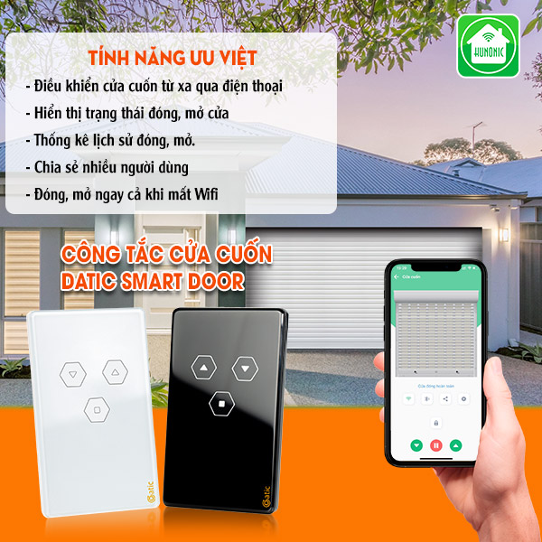 Công Tắc Cửa Cuốn Datic Smart Door - Hàng Chính Hãng