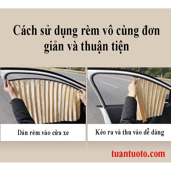Bộ 04 tấm rèm cửa ô tô