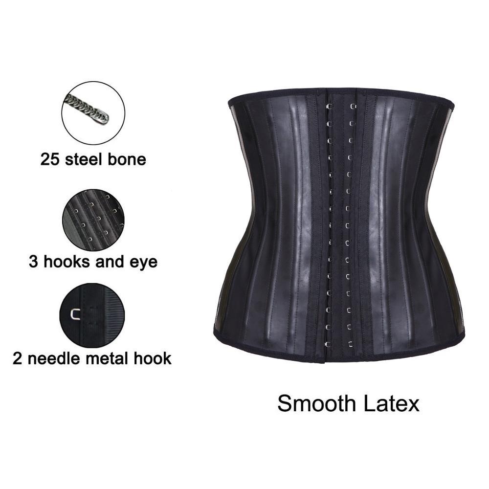 25 Xương Thép Eo Huấn Luyện Cao Su Ôm Body Shaper Cincher Corset Giảm Béo Người Mẫu Dây Shaper Quần Lót Giảm Béo Dây Chéo