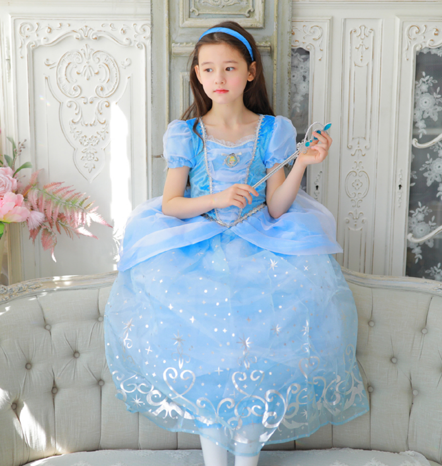 Váy hóa trang Lọ Lem (Cinderella) - kèm phụ kiện