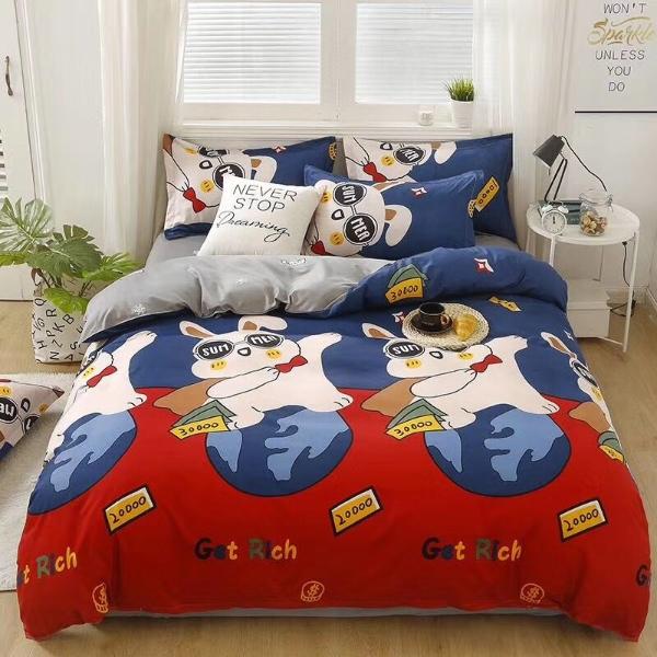 Trọn bộ 4 món cotton poly nguyên set.Mẫu 132