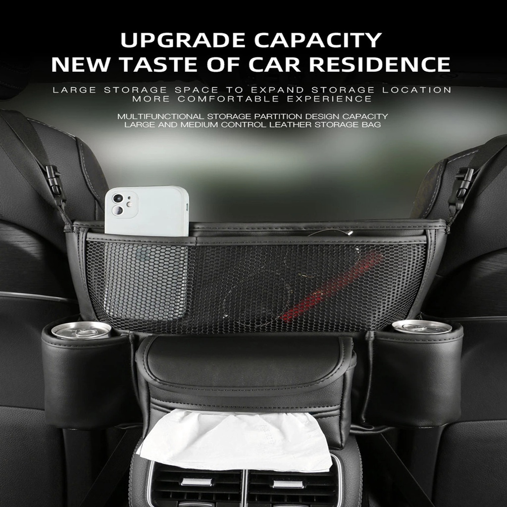 Túi đựng đồ cho hàng ghế ô tô da Nappa Back Seat