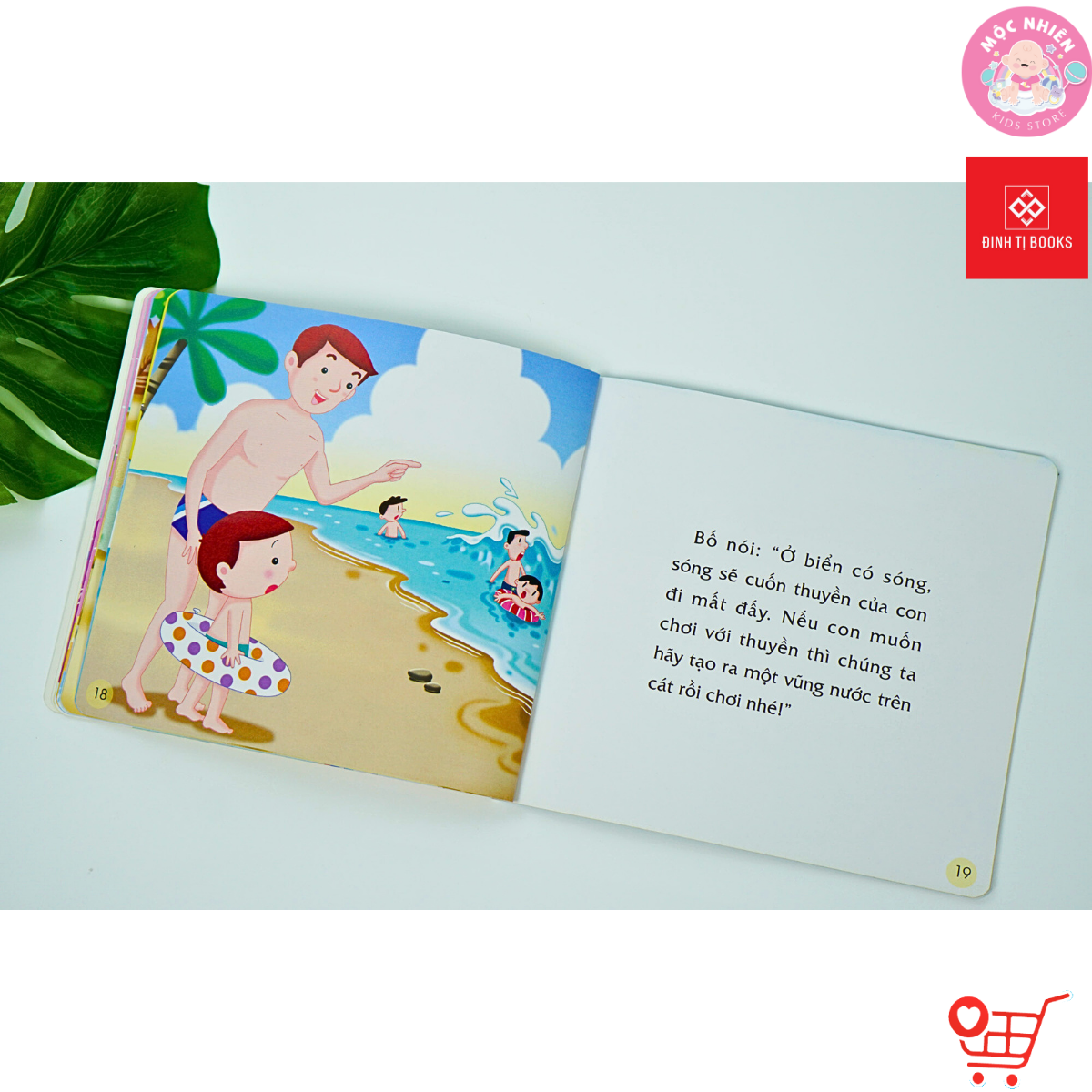 Sách Thiếu Nhi - Dạy Trẻ Kỹ Năng An Toàn - Dành cho bé từ 2-8 tuổi - Đinh Tị Books