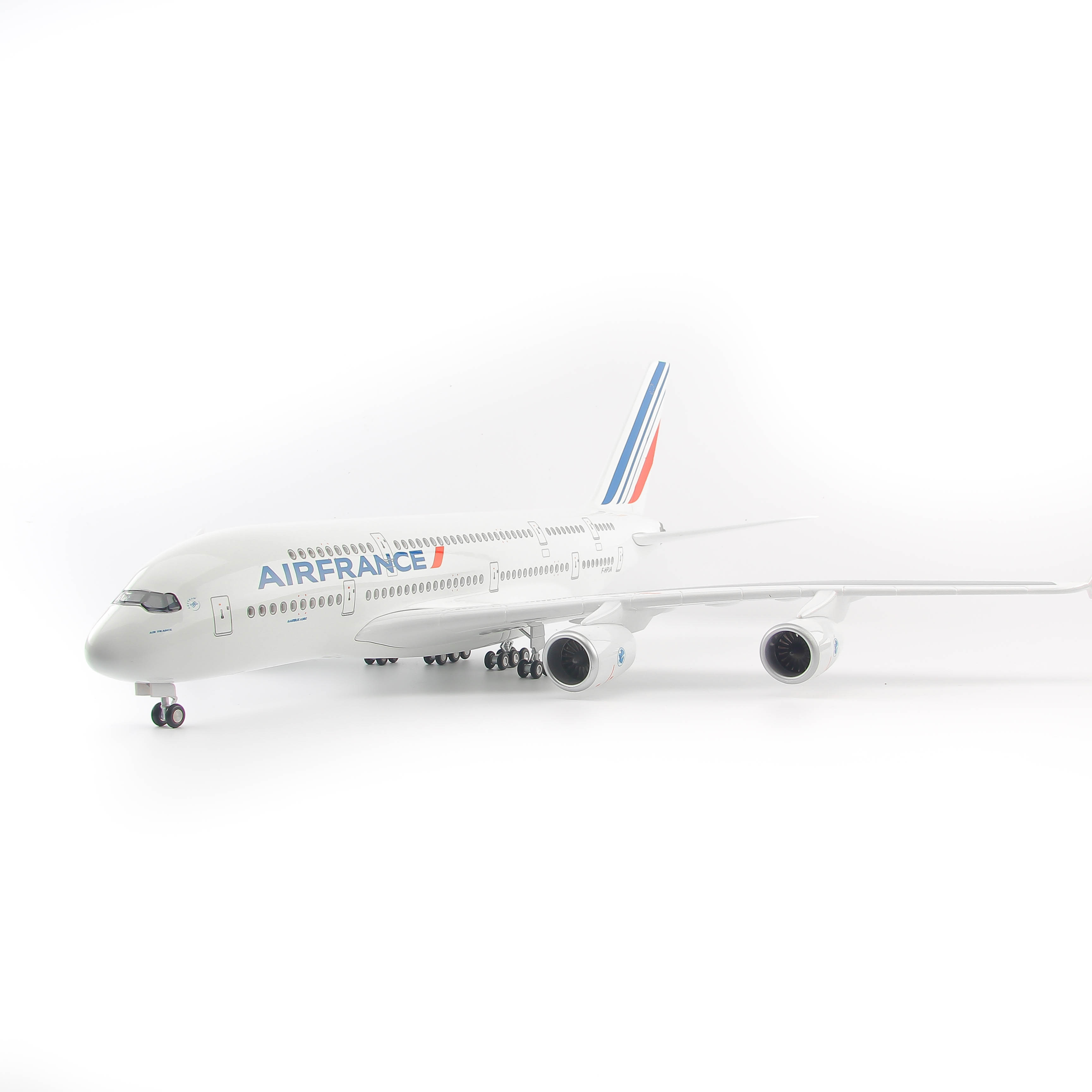 Mô Hình Máy Bay AIRBUS A380 AIR FRANCE 1:160 (47CM - CÓ ĐÈN)