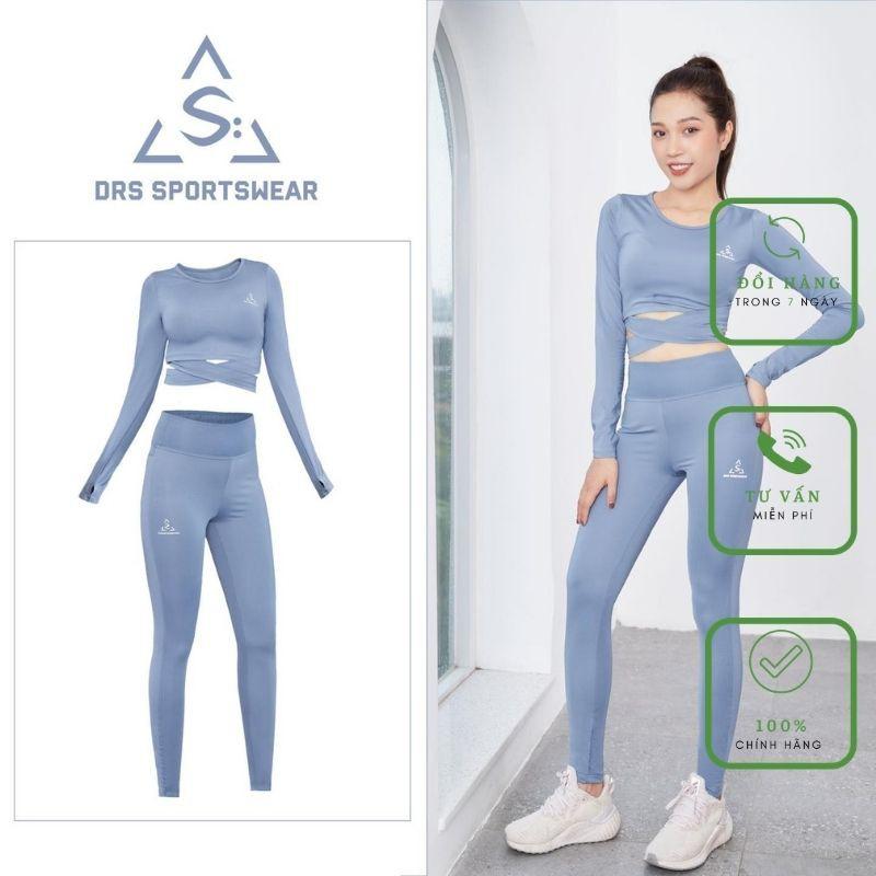 Áo thể thao nữ croptop DRN08, áo tập gym nữ xỏ ngón DRS cropttop thiết kế mới mẻ, xinh tươi, nhiều năng lượng