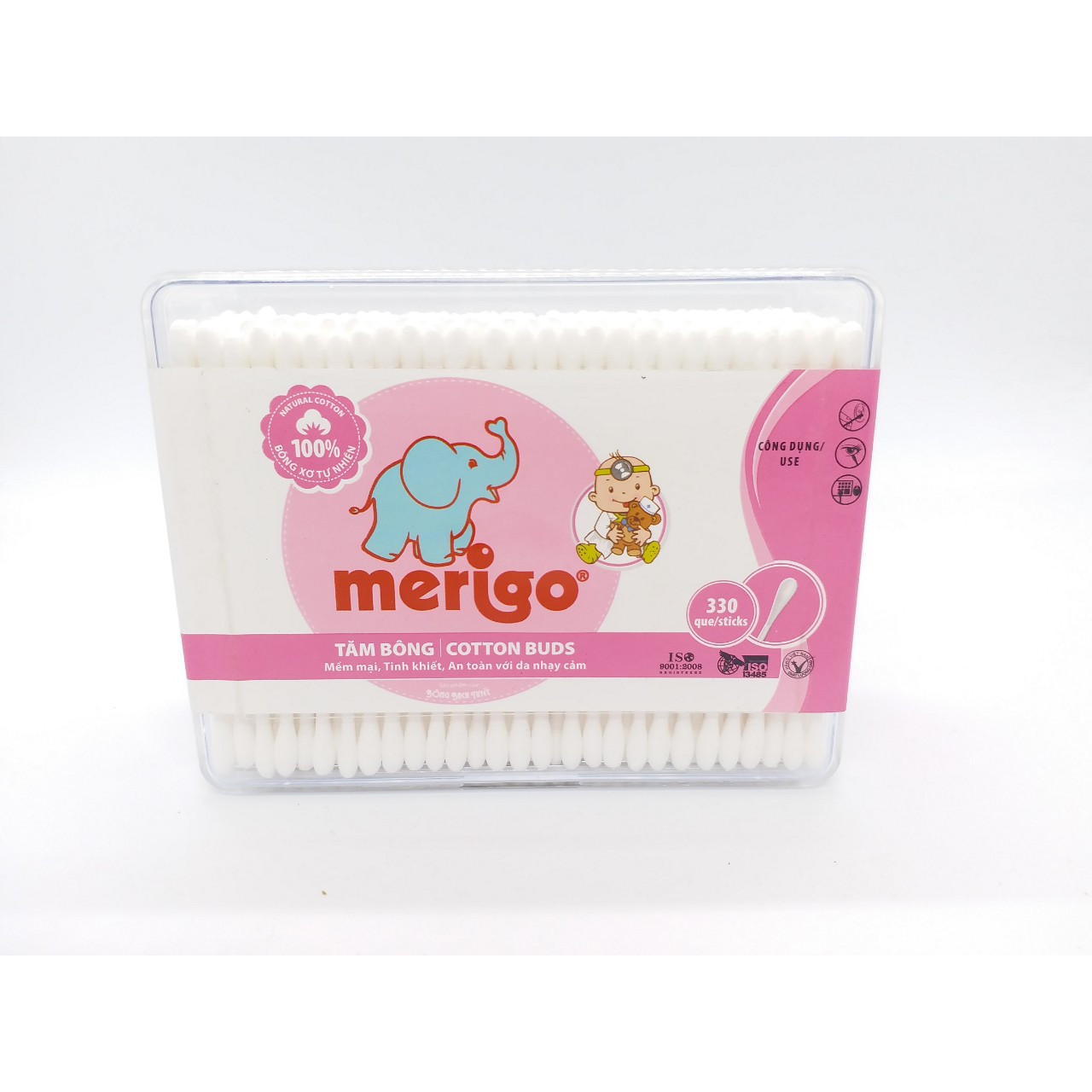 Tăm Bông Merigo Bông Bạch Tuyết TP152