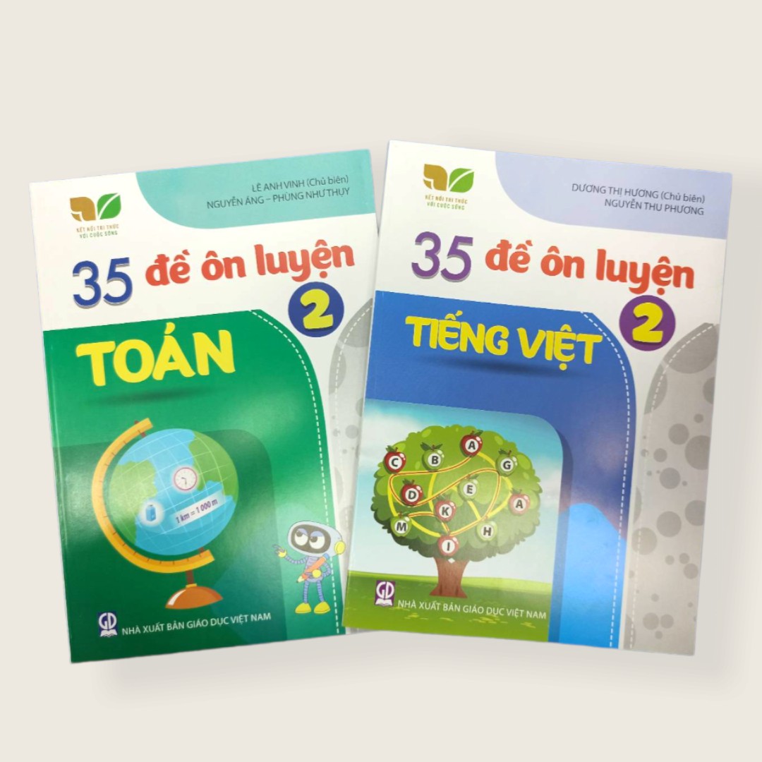 Hình ảnh Combo sách 35 đề ôn luyện Toán, Tiếng Việt lớp 2 ( Kết nối tri thức với cuộc sống)