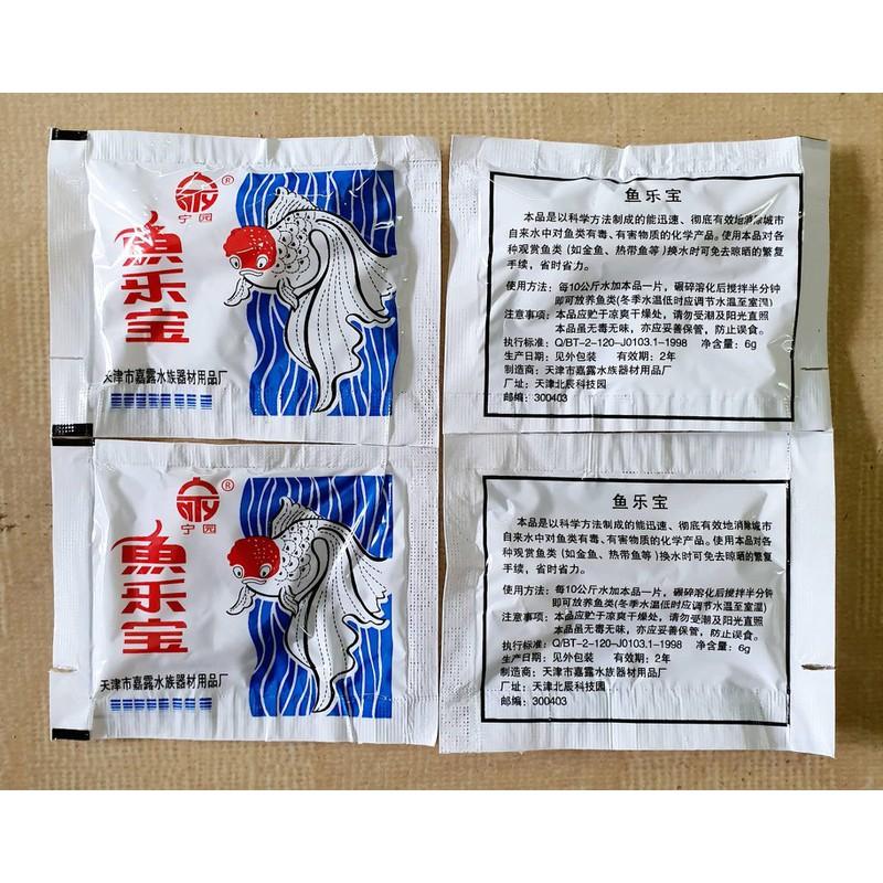 5 gói khử nước mới cho bể cá - Khử clo nước máy hồ cá