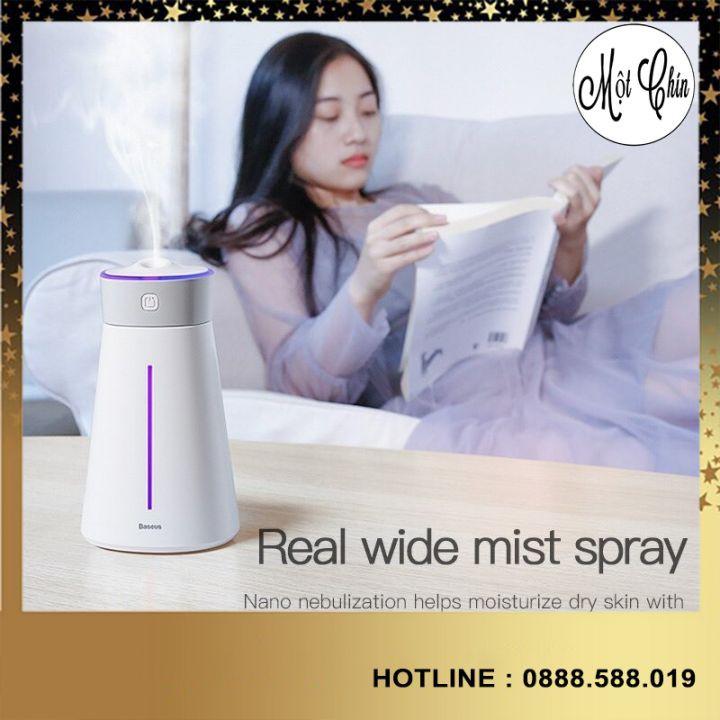 Máy phun sương, tạo ẩm, lọc không khí Baseus Slim Waist humidifier  -Hàng Chính Hãng