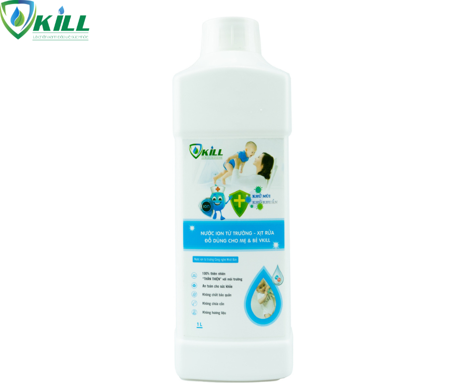 Nước xịt rửa đồ dùng cho mẹ và bé KRILL 100ml khử khuẩn, làm sạch nhanh chóng, an toàn tuyệt đối