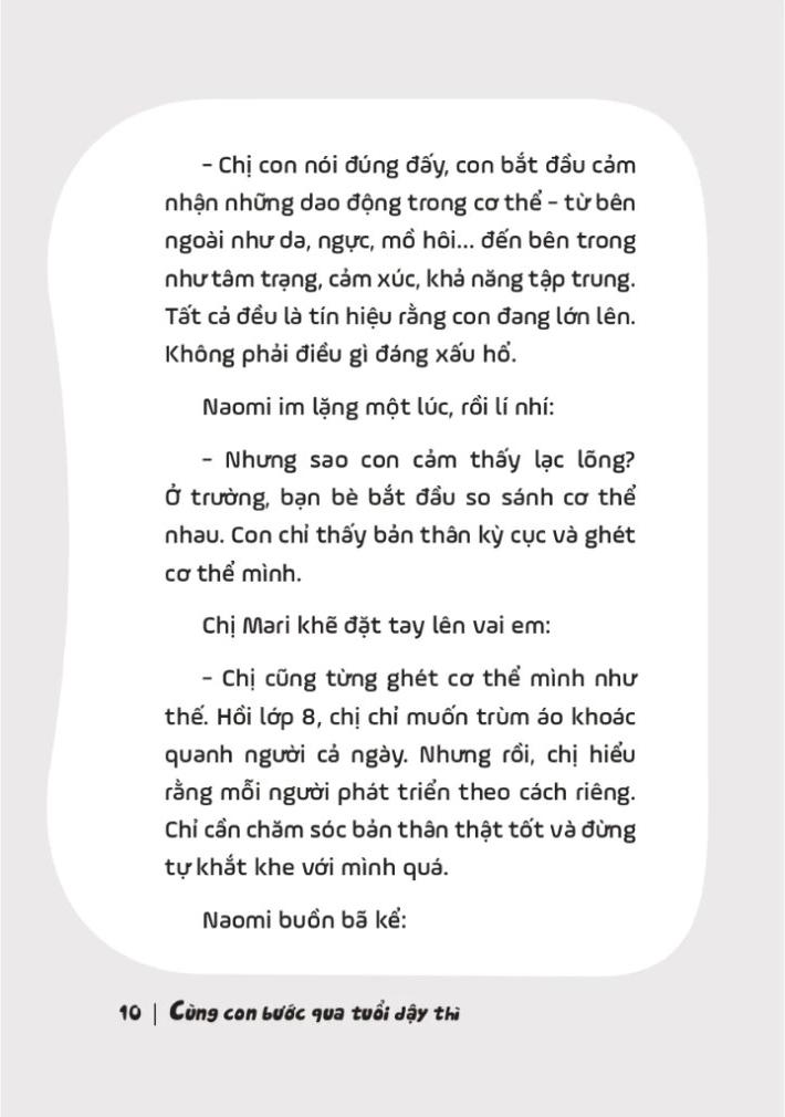 Sách - Cùng Con Bước Qua Tuổi Dậy Thì - Bí Mật Con Gái