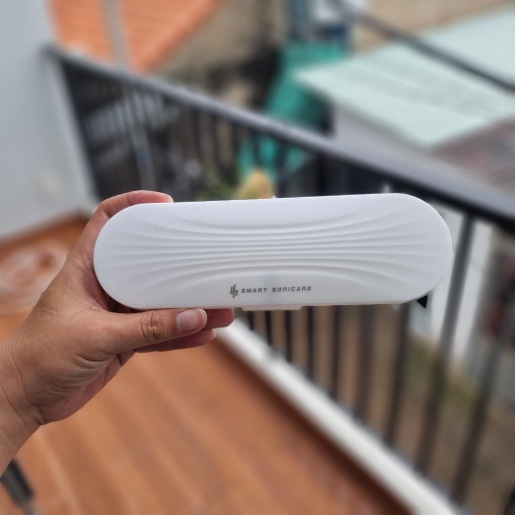 Hộp đựng bàn chải đánh răng điện Smart Sonicare cao cấp chính hãng chống bụi, chống va đập. hạn chế vi khuẩn