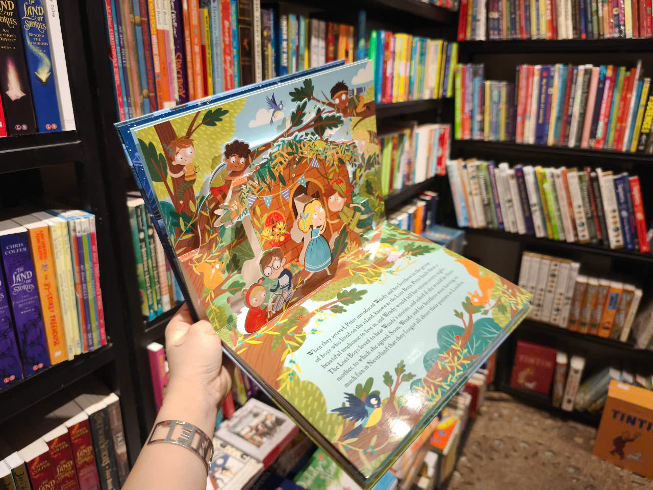 Sách - Peter Pan (Fairy Tale Pop-Up Book) by Samara Hardy - Children's Books in English
