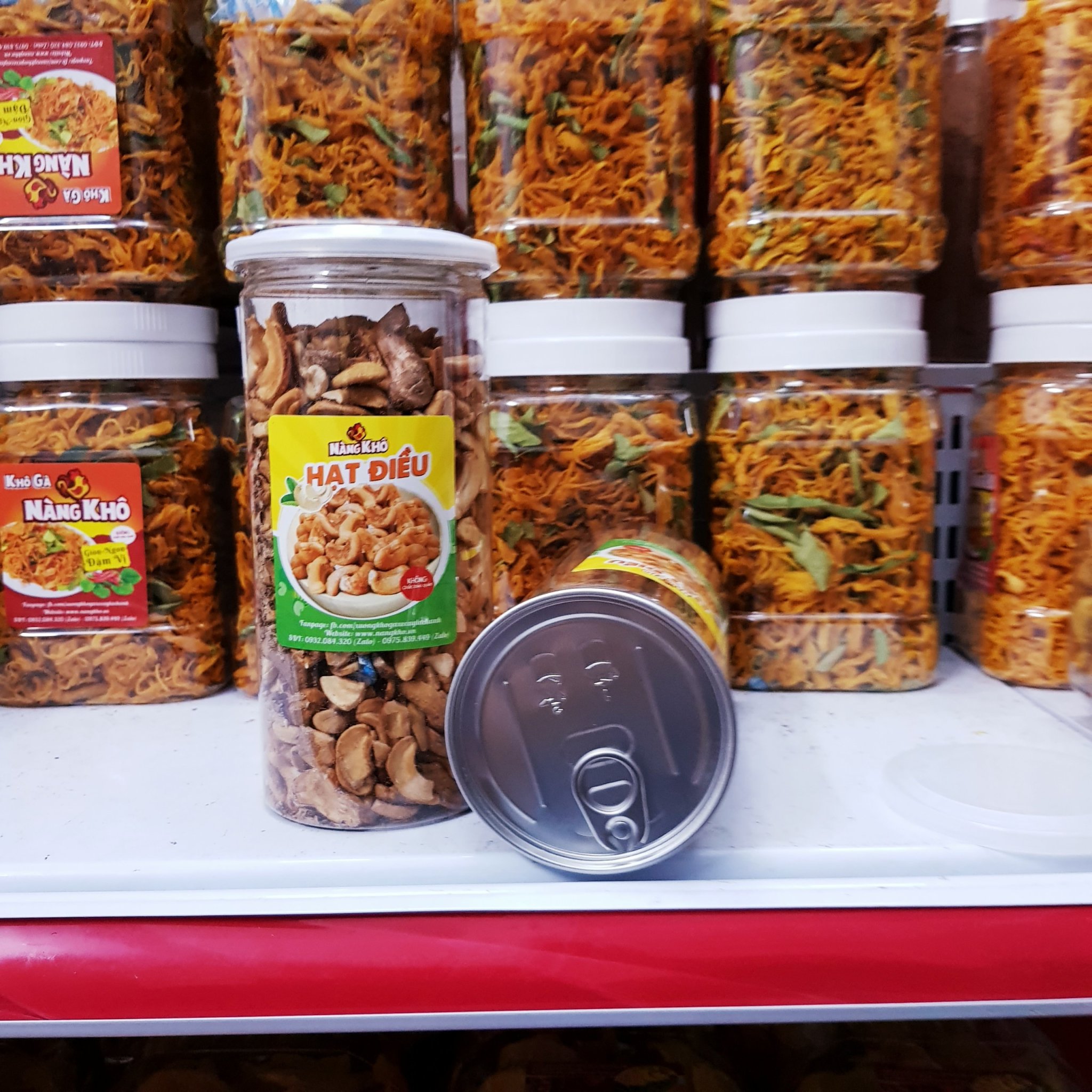 Hạt Điều rang muối cao cấp thương hiệu Nàng Khô (HẠT VỠ)  500gr