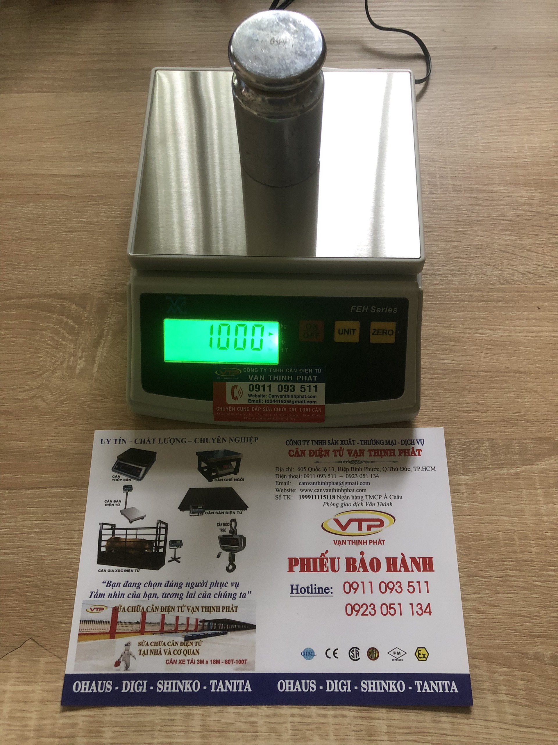 Cân Điện Tử FEH VMC 1 kg