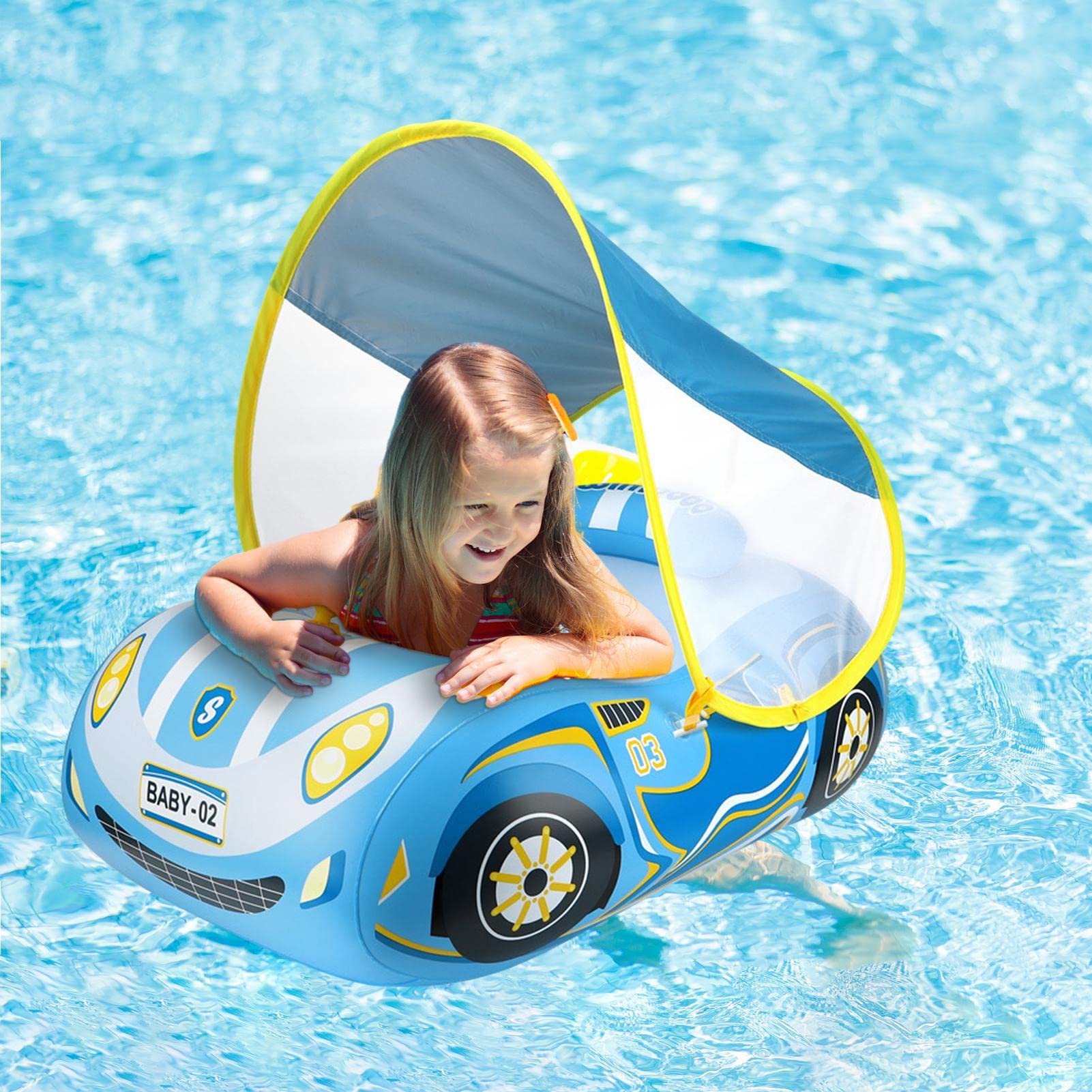 Phao bơi cho bé mô hình xe hơi Swimming Pool Float for Sports Car