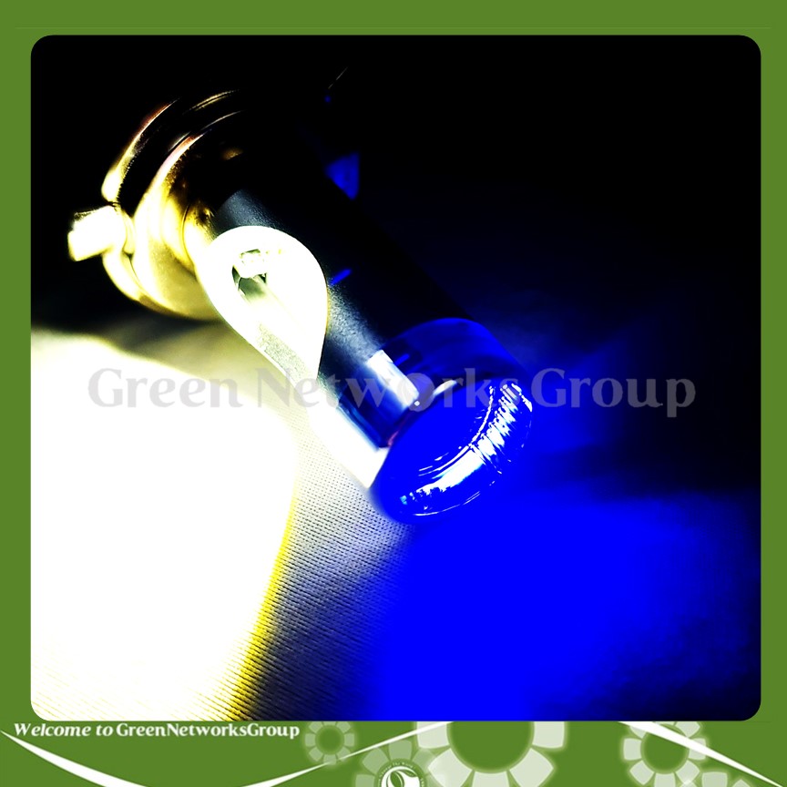 Đèn pha led chân H4 E01D siêu sáng dành cho mô tô, xe máy (Ánh sáng trắng xanh) Green Networks Group