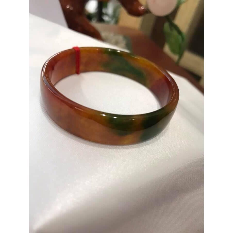 VÒNG MÃ NÃO TỨ QUÝ BẢN VUÔNG NI 51MM X CAO 13,6MM MÀU ĐỎ XANH ĐẸP LẮM NỮ MẠNG HỎA MẠNG THỔ ĐEO Ạ NỮ 50kg Đến 54kg ĐEO đẹp lắm , đeo xinh xắn tay lắm ạ