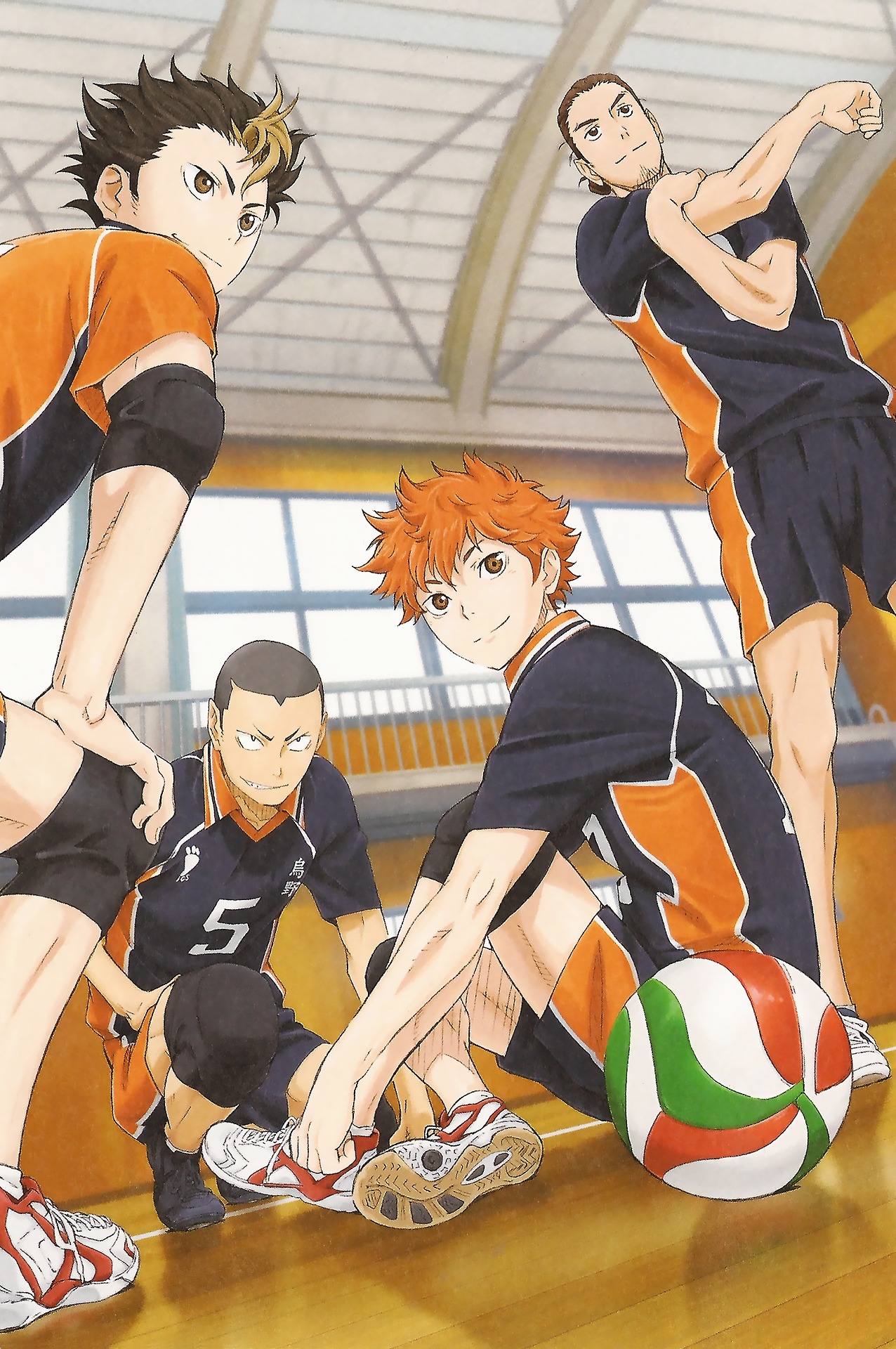 Poster 8 tấm A4 Haikyuu Vua Bóng Chuyền anime tranh treo album ảnh in hình đẹp (MẪU GIAO NGẪU NHIÊN)