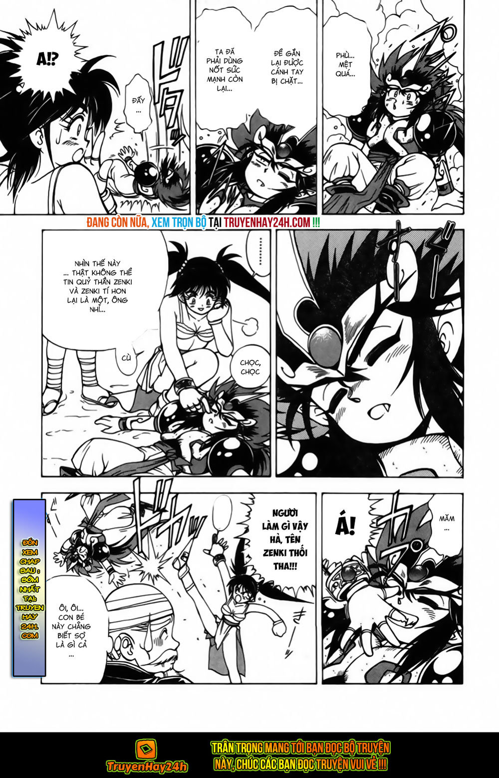 tiểu thần zenki - kishin douji zenki chapter 4.2 25