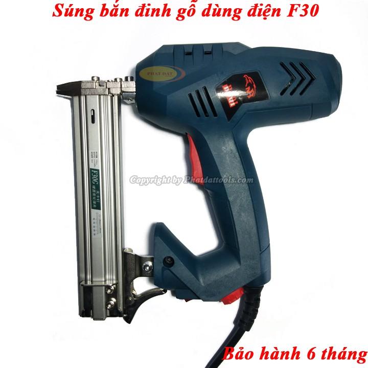 Máy bắn đinh gỗ F30 chạy điện