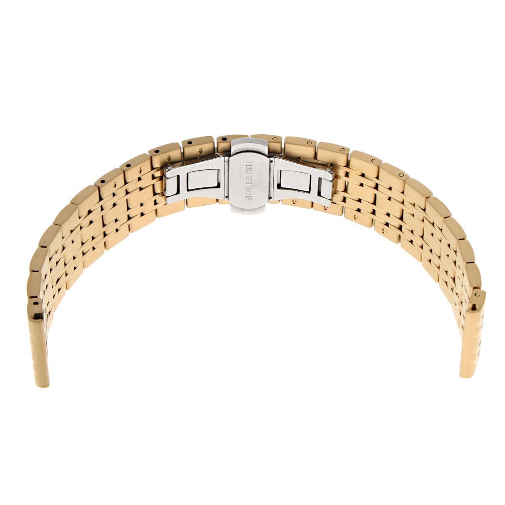 Stainless Steel Watch Band Metal Replacement Bracelet Strap 18/20/22mm