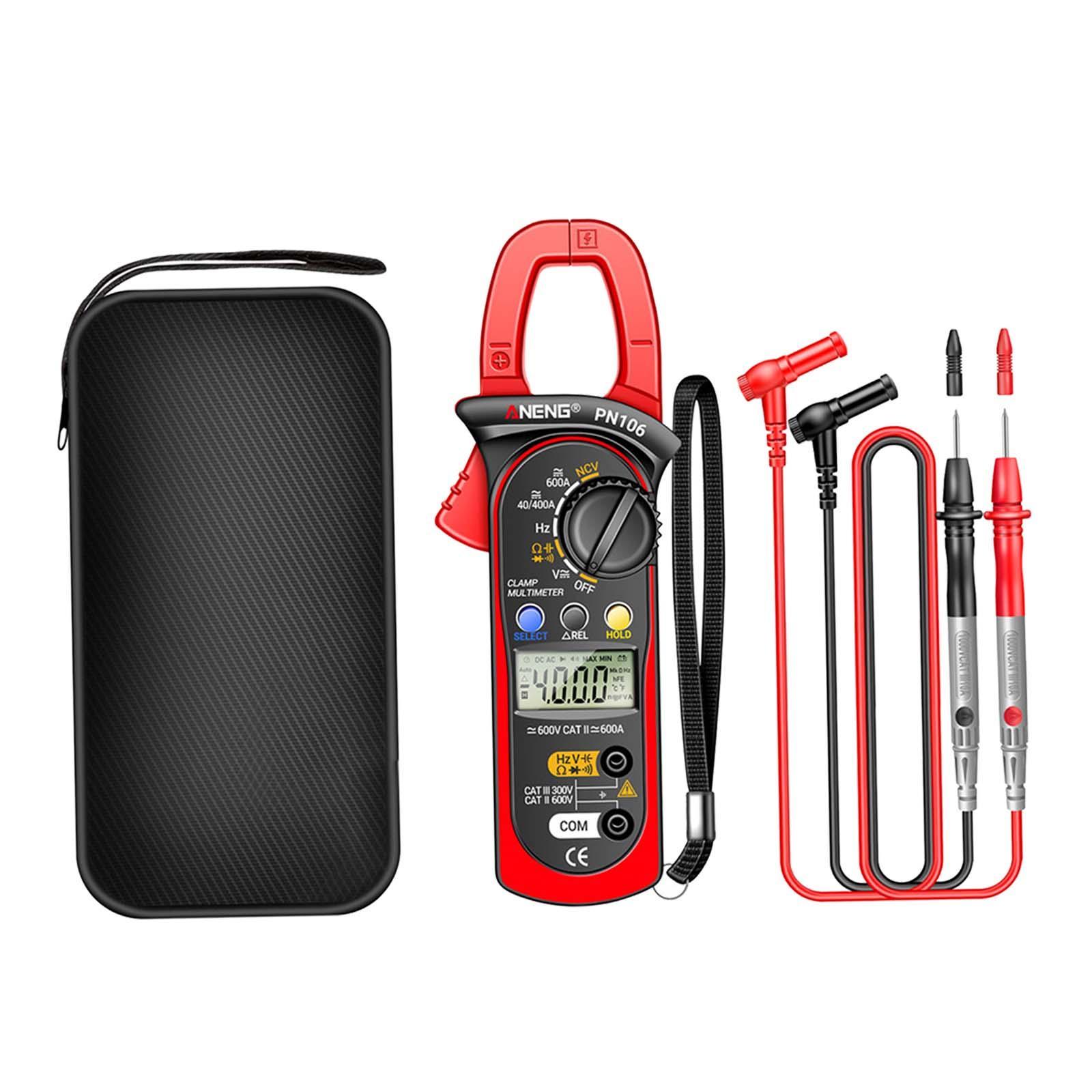 Digital Clamp Meter Voltage Meter Backlight Screen Auto Range Portable Professional Electrician Tool Multi Tester for Household Outlets Cars