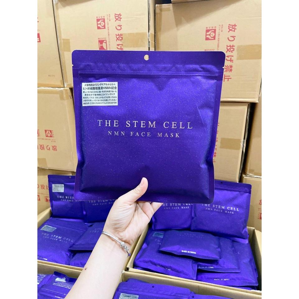 Mặt nạ tế bào gốc The Stem Cell Face Mask cao cấp Nhật Bản túi gồm 30m