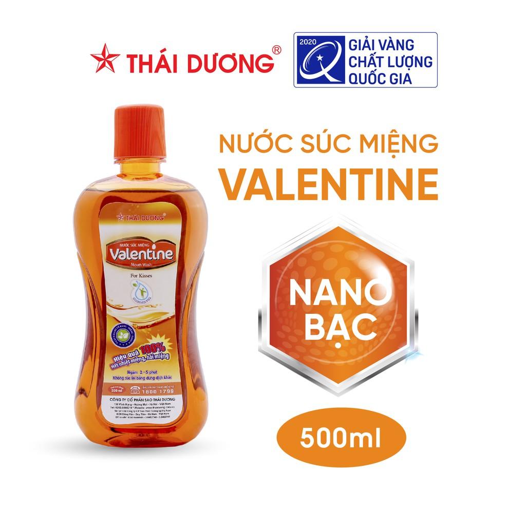 Nước súc miệng Valentine - Sao Thái Dương 500ml