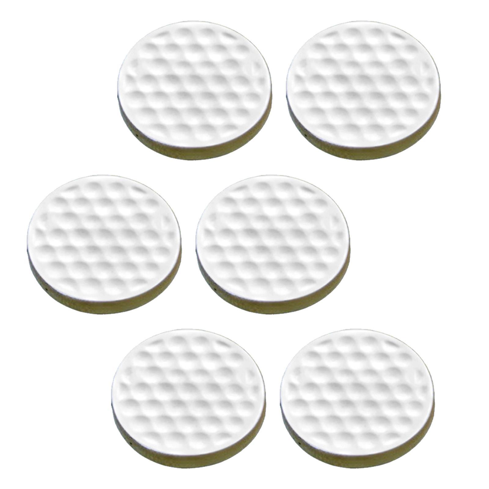 6x Golf Practice Ball Soft Sports Golf Balls Golf Swing Trainer for Putting Practice Driving Range Golf Equipment Men Women Golfer Gift
